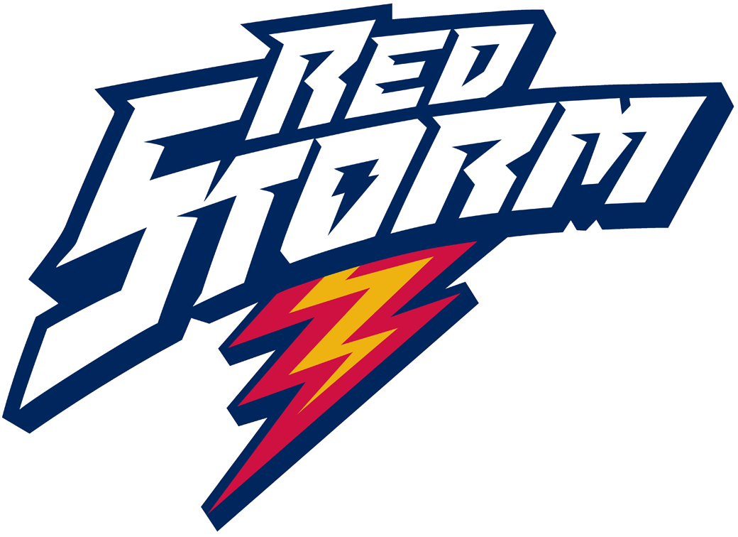 St.Johns RedStorm 1992-2003 Wordmark Logo 03 vinyl decal